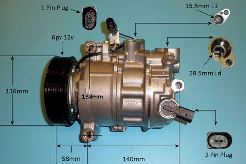 Coolzone aircon compressor - coolzone,