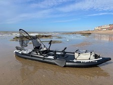 Pedalboard & Starter Kit – Stable, Pedal-Powered Inflatable Board for Fishing