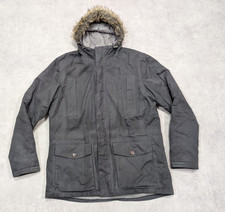 Craghoppers Jacket Mens M Waterproof Aquadry Insulated Faux Fur Hood Warm Coat