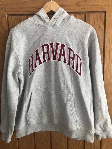 Grey hoodie with - h&m, "harvard"