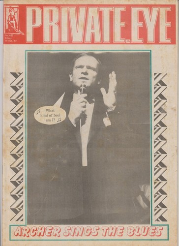 Private eye magazine issue - eye,