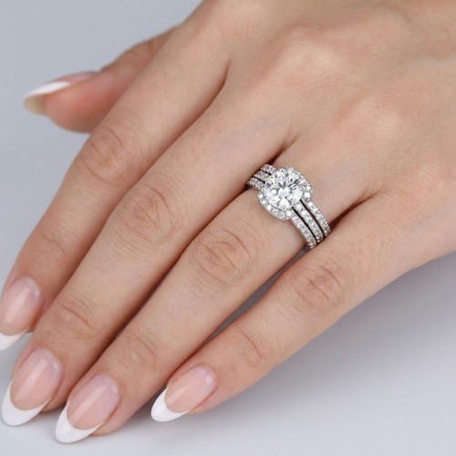 Engagement ring set classic - ring,