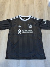 Liverpool Black Shirt Size