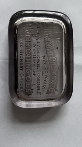 Antique c1900 silvertown oil - c1900,