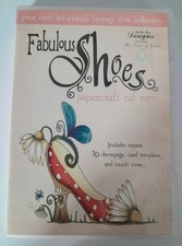 Fabulous Shoes - Katy Sue Designs  Papercraft  PC CD Roms Craft VGC