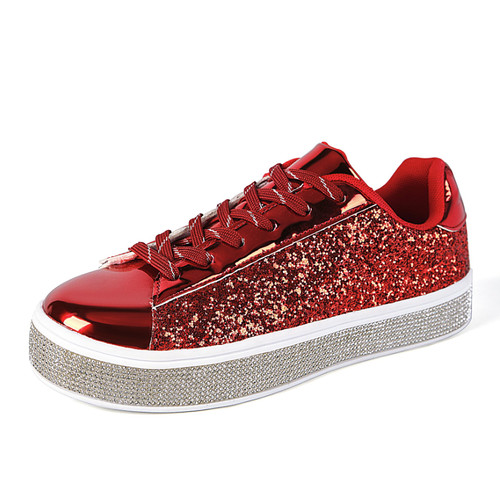Women glitter trainers - glitter,