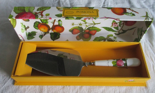 Portmeirion pomona cake - pomona, server