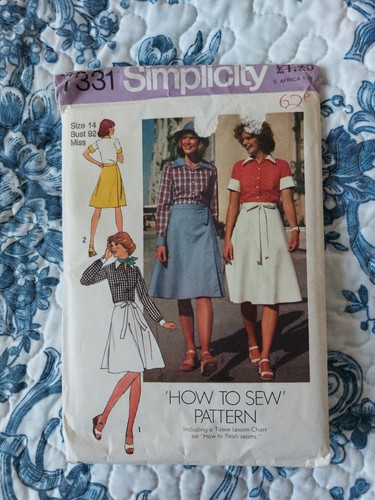 Simplicity 7331 shirt skirt - simplicity,