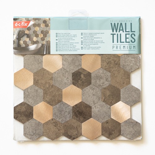 Fix metal stone hexagons - stone,
