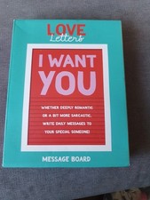 Novelty Message Board - Alphabet Letters