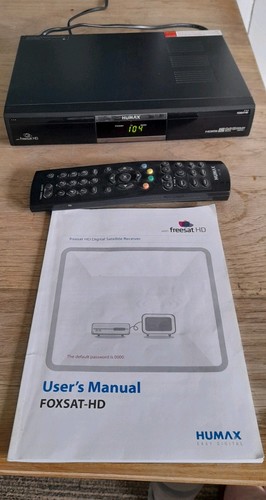 Humax foxsat digital - humax, hd