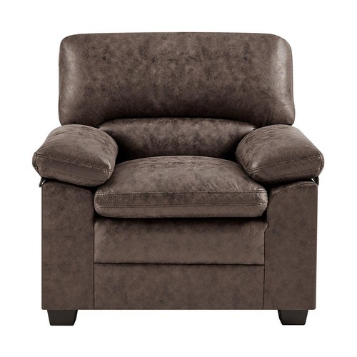 Faux leather sofa suite - sofa,