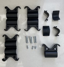 Genuine HALFORDS Rear Boot Fitting Bike / Cycle Rack Mounting Brackets 4 Off