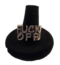 F*CK FCUK Off Ring High