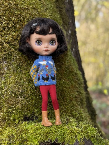 Beautiful custom blythe doll - custom,