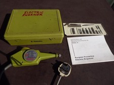 A Burgess No 72 Professional Electric Engraver - 240volt with 13amp Plug