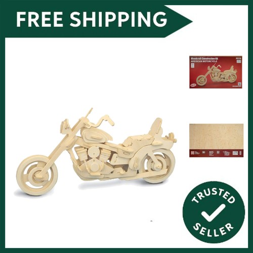American motorcycle woodcraft - american,