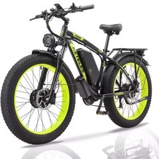 Keteles K800 26" Fat Tire Electric Bike 48V 23Ah Dual Motor Mountain E-Bike UK