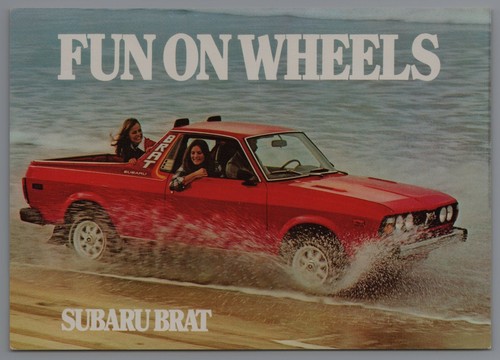 Vintage subaru brat - subaru, fun