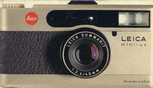 Leica minilux camera - minilux,