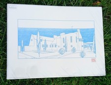 Charles Rennie Mackintosh Habitat block print Windy Hill North East Perspective