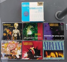 NIRVANA The "Nevermind" & "In Utero" Singles Rare Import x 6 CD Box Set VGC/EX.