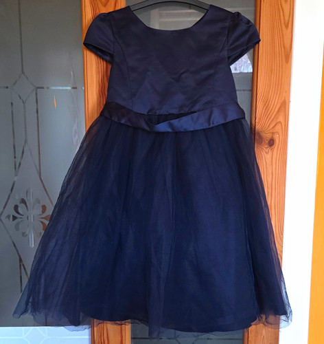 Monsoon girls navy - tulle, fit