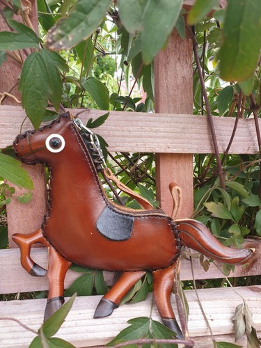 Beautiful leather horse - beautiful,