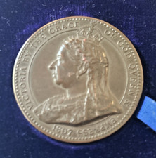 Victorian Bronze Medal 1897 -