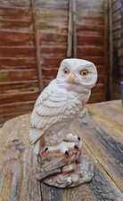 Vintage John Aynsley Snowy Owl Figurine – Fine Porcelain Collectible