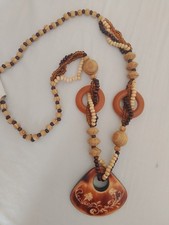 Necklace Authentic Wooden