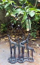 Giraffe Family Sculpture