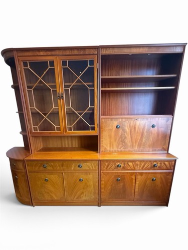 Vintage flame mahogany display - flame,
