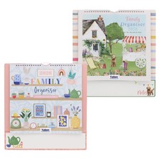 2026 Family Organiser Calendar 3 Column Wall Hanging Planner Month To View