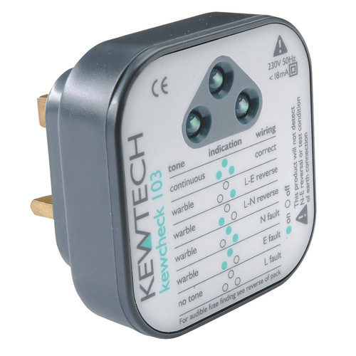 Kewcheck103 mains wiring - kewcheck103,