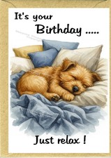 Norfolk Terrier Dog (4"x 6")