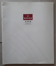 Rover 400 LF Brochure 1991 - 414  416  418D  Si  SLi  GSi  GTi
