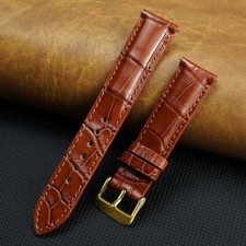 Crocodile Leather Watch Strap Men Classic Real Crocodile Leather Watch Band