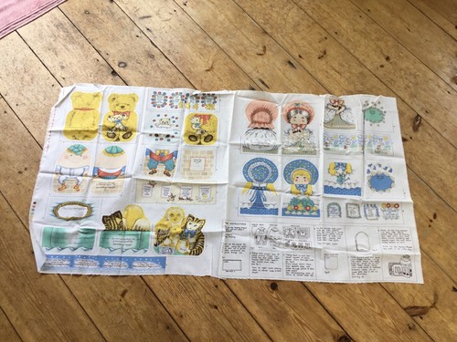 Fabric panel for nursery rhyme - fabric,