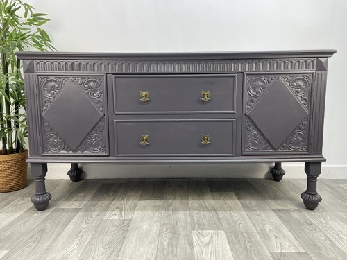 Antique oak sideboard dresser - antique,