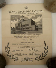Original Vintage Royal Masonic