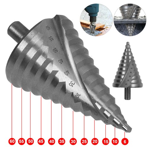Large step cone drill hss - large,
