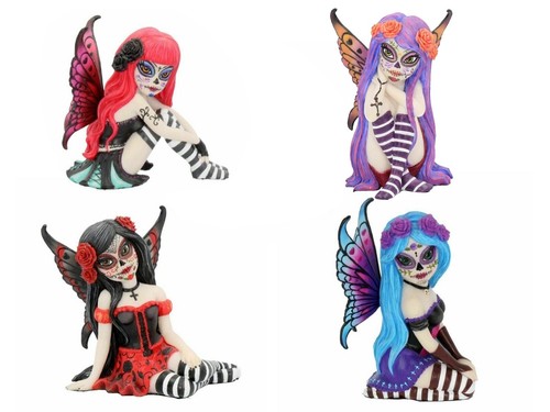 New sugar skull fairy - new,