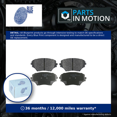 Brake pads set fits - pads,