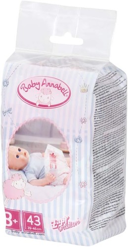 Baby annabell nappies - baby,