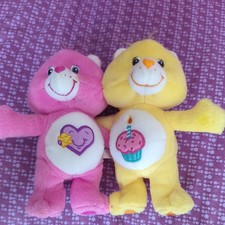 7inch 2003 take care bear and birthday bear pairs rare care bear