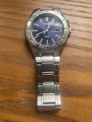 Seiko kinetic 5m63 0ae0 men - seiko,