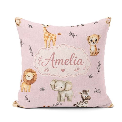 Cushion throw pillow safari - throw,