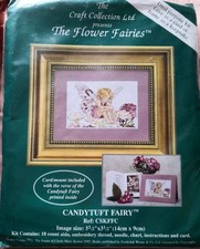 Counted Cross Stitch Kit - "CANDYTUFT FAIRY" by The Craft Collection