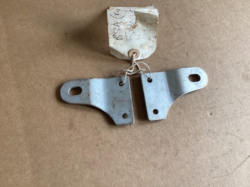Bsa exhaust silencer brackets - bsa?,